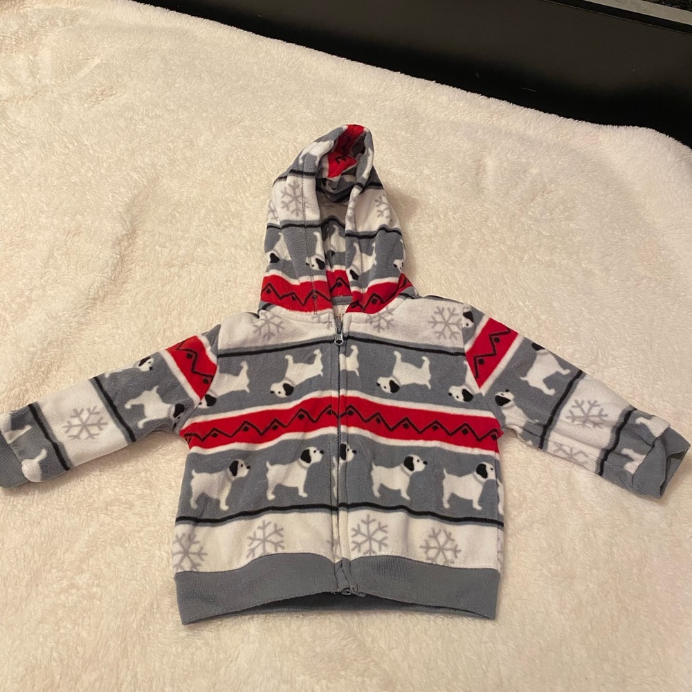Carter’s Boy fleece hoodie zip up jacket